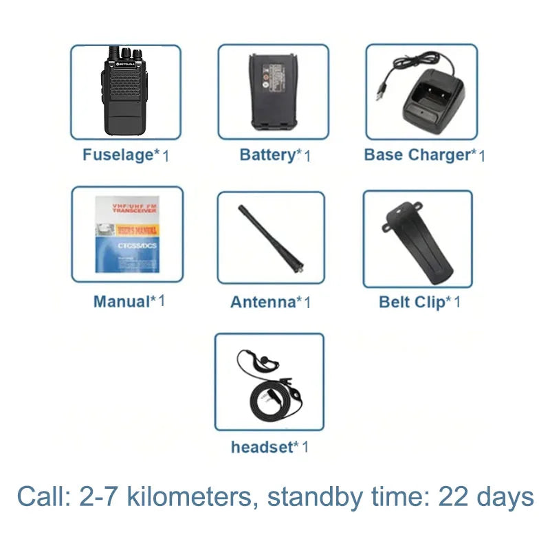 MOTOLOLA walkie talkie CB wireless outdoor high-power handheld two-way UHF400-470 standby for 22 days, original genuine 10KM