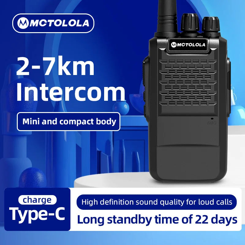 MOTOLOLA walkie talkie CB wireless outdoor high-power handheld two-way UHF400-470 standby for 22 days, original genuine 10KM