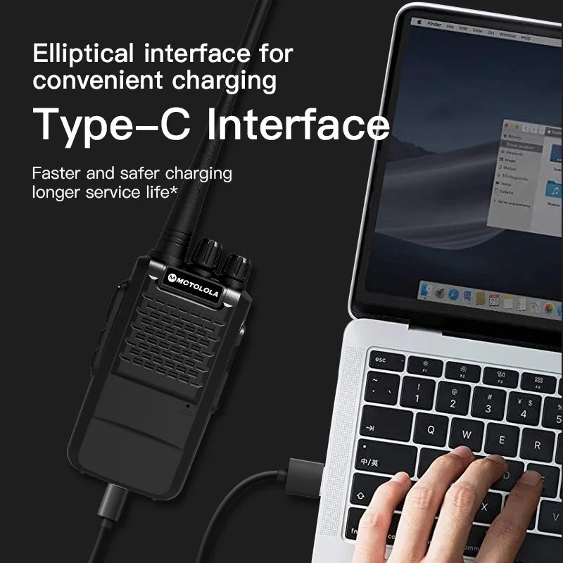 MOTOLOLA walkie talkie CB wireless outdoor high-power handheld two-way UHF400-470 standby for 22 days, original genuine 10KM